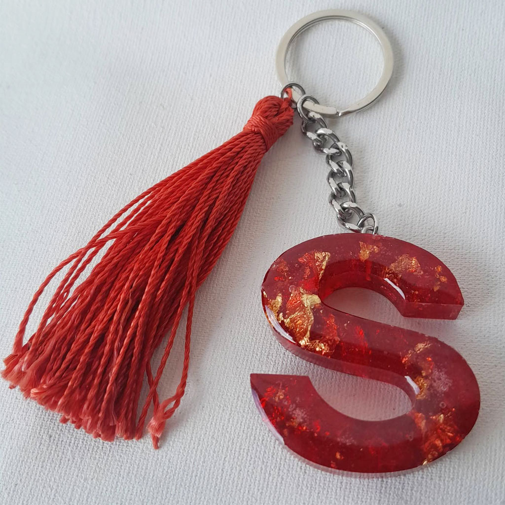 Chaveiro Personalizado em Resina com Corrente Inox - Imagem 6