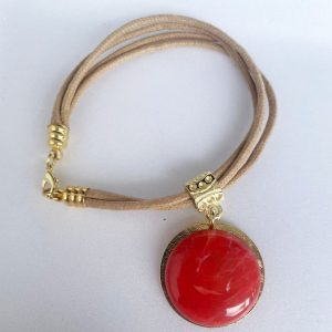 Pulseira Fios Encerados Pingente Banhado – Estilo e Sofisticação