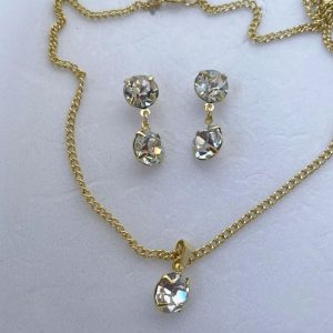 Conjunto Feminino Banhado – Elegância e Estilo