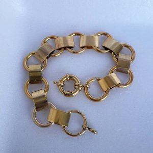 Pulseira Dourada Unissex – Estilo e Sofisticação em Cada Detalhe