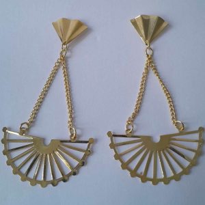 Maxi Brinco Banhado  – Destaque Seu Visual com Elegância