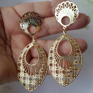 Maxi Brinco Banhado - Destaque seu Visual com Elegância